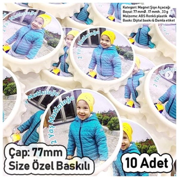 Magnet Şişe Açacağı (10 Adet) - Görsel 3