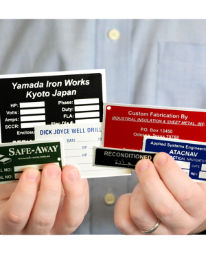 Metal Etiket - NCR ETİKET